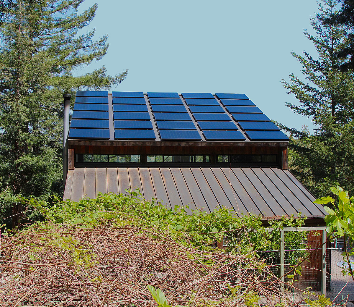 Design Build Cabin Solar Front 2