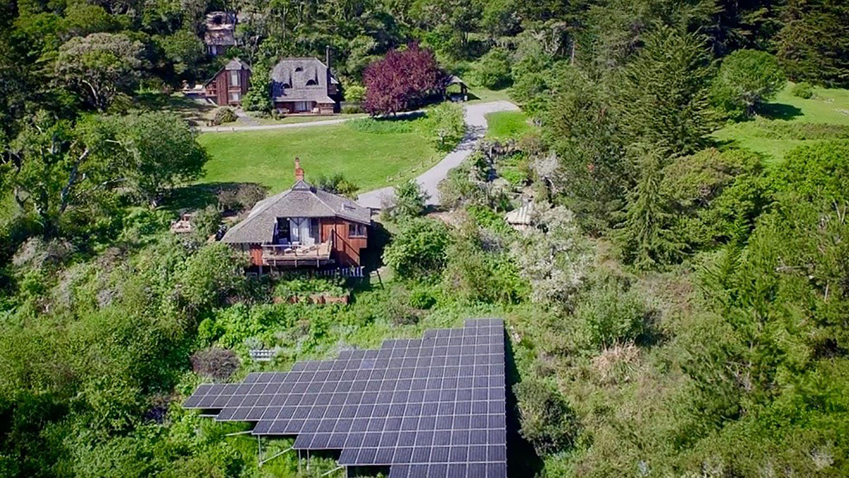 West Marin, ground mount, solar pv, Bolinas
